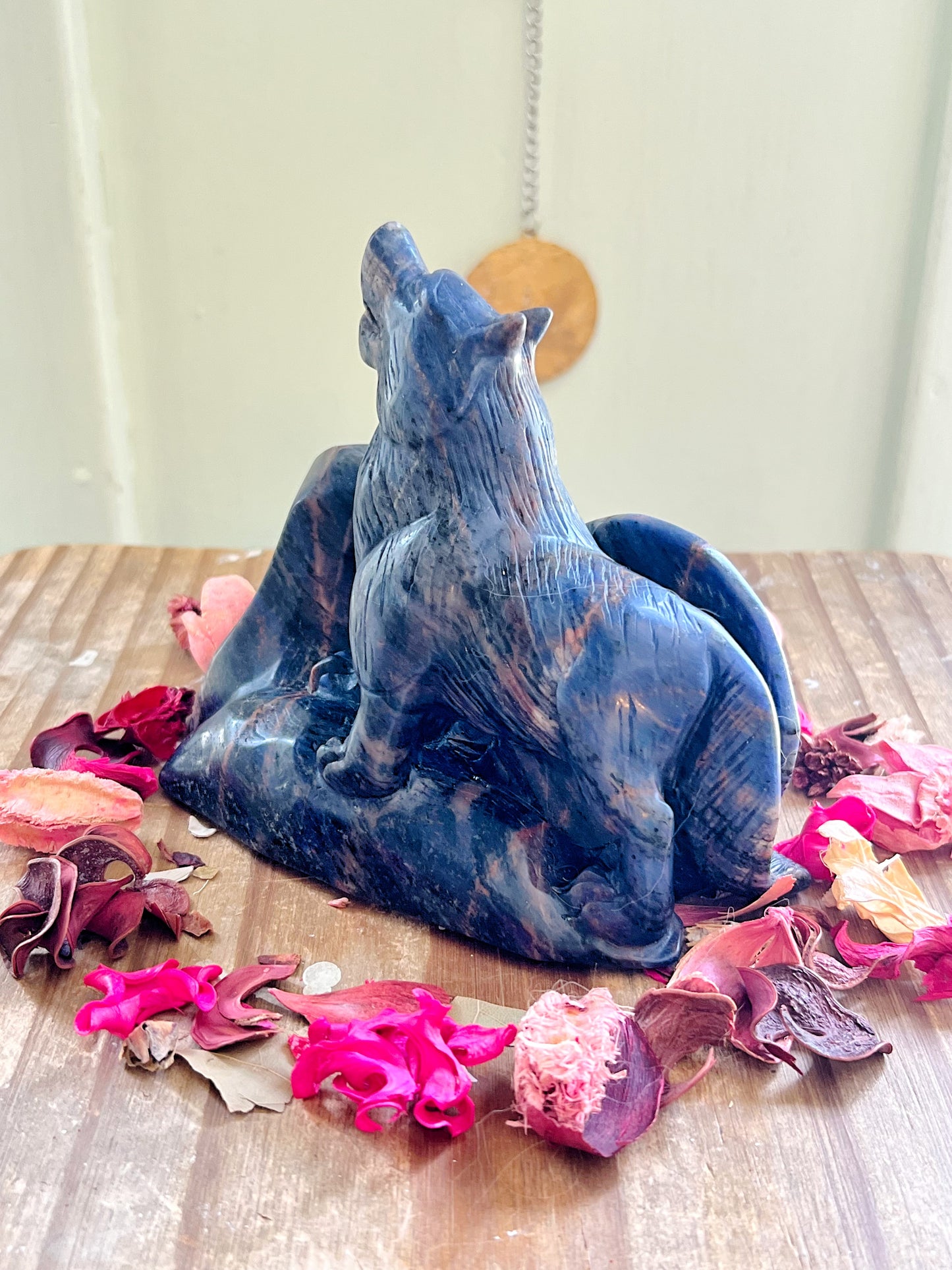 Sodalite Wolf