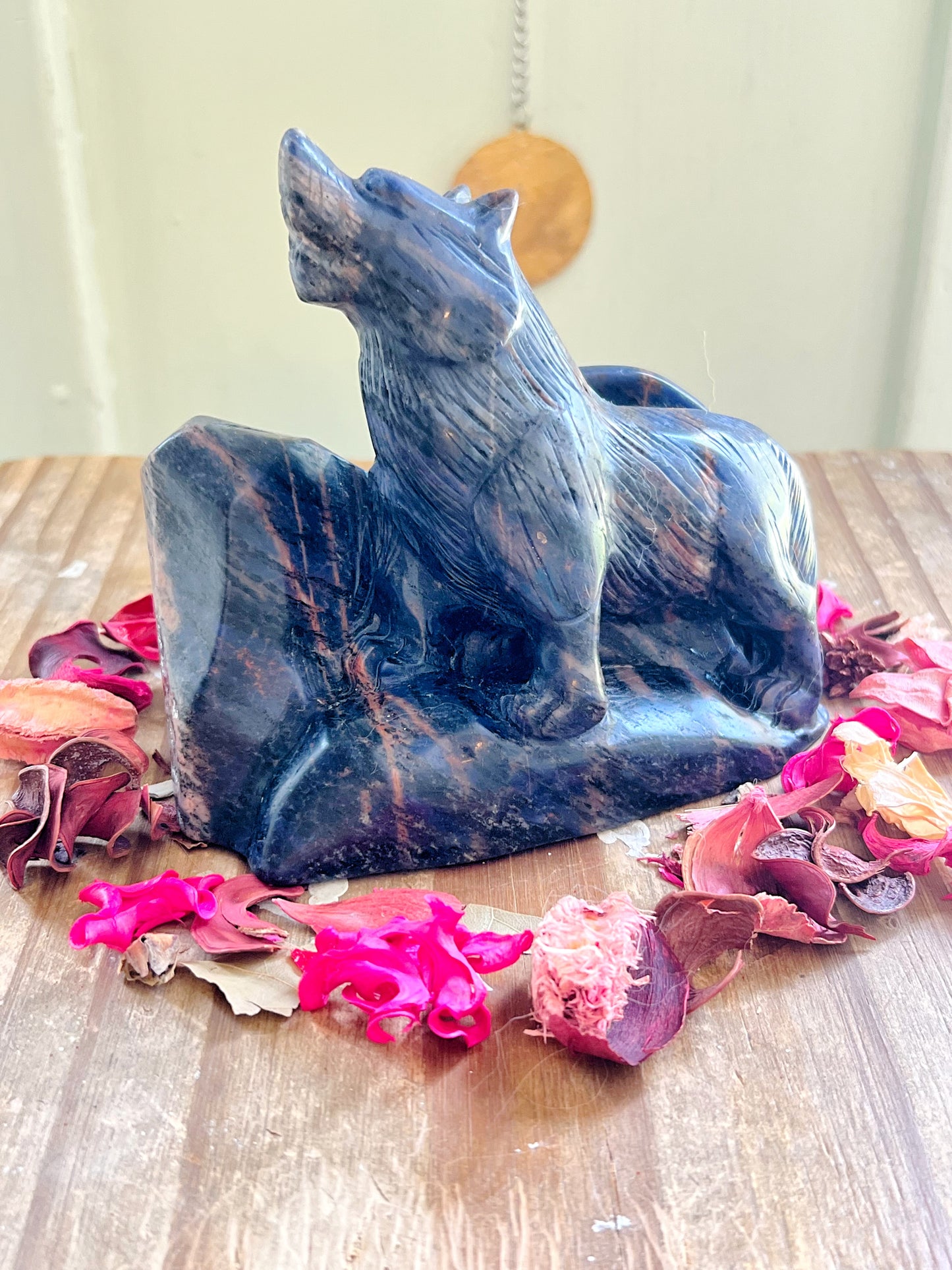 Sodalite Wolf