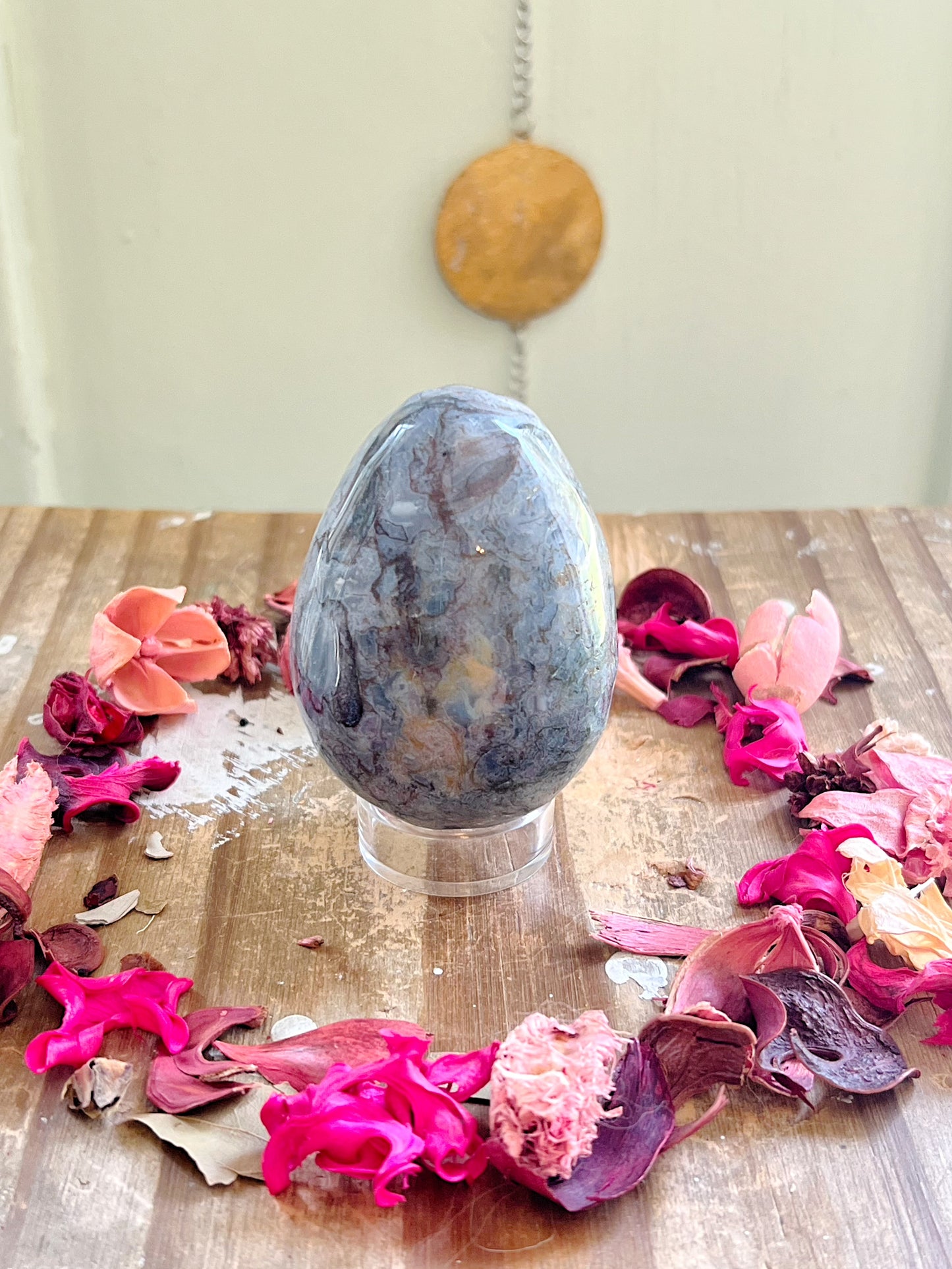 Moss Agate Eggs