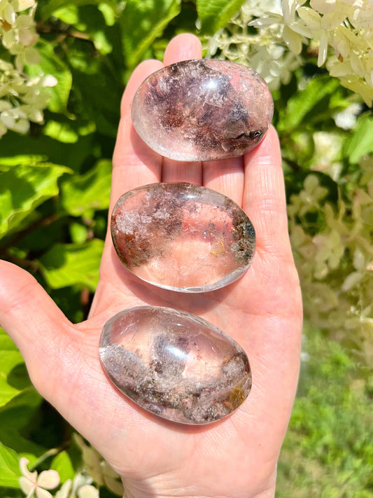 Garden Quartz Palm Stones