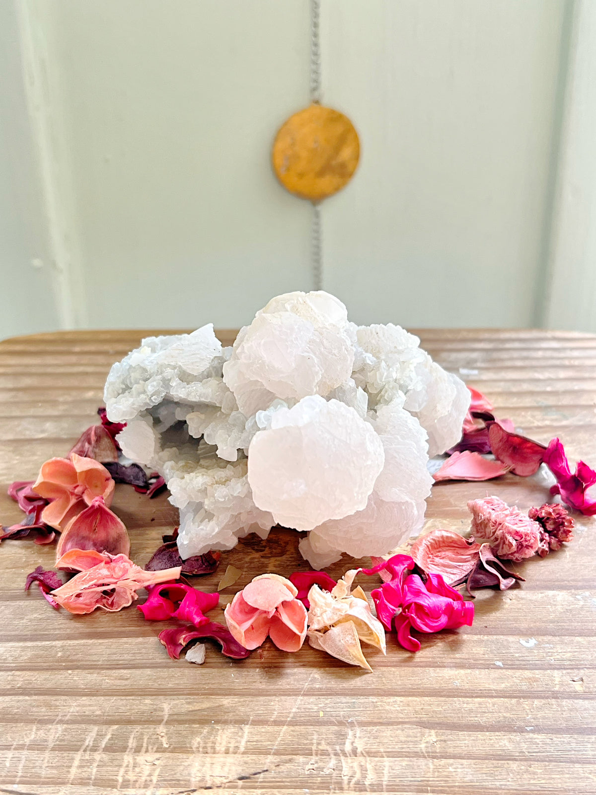 Raw UV Reactive Pink Calcite Specimen
