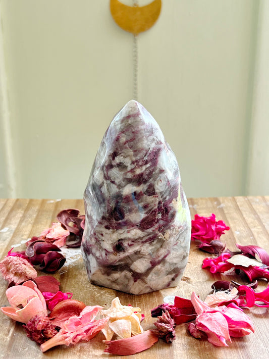 Pink Tourmaline Flame