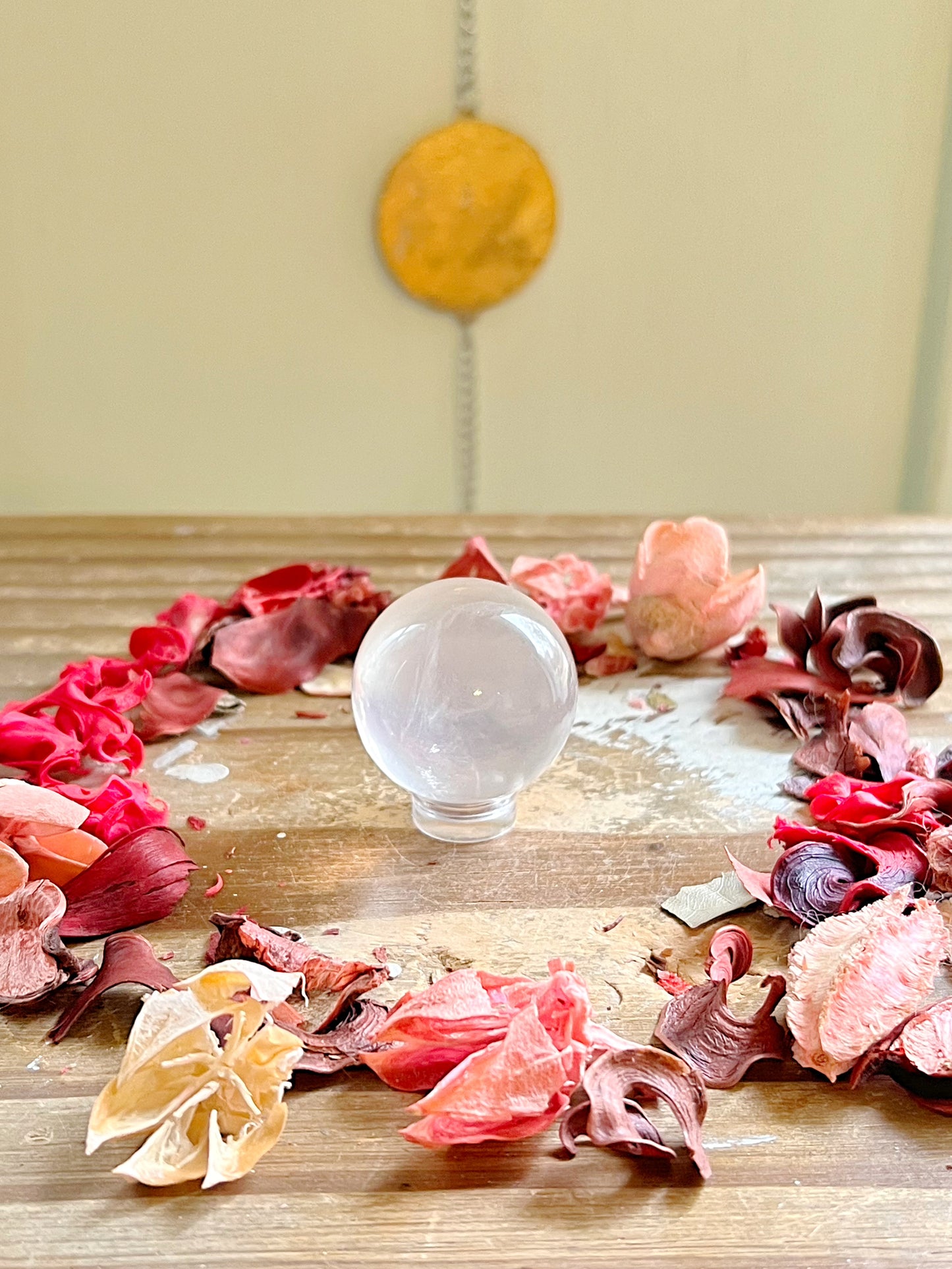 12 Ray Star Girasol Quartz Spheres