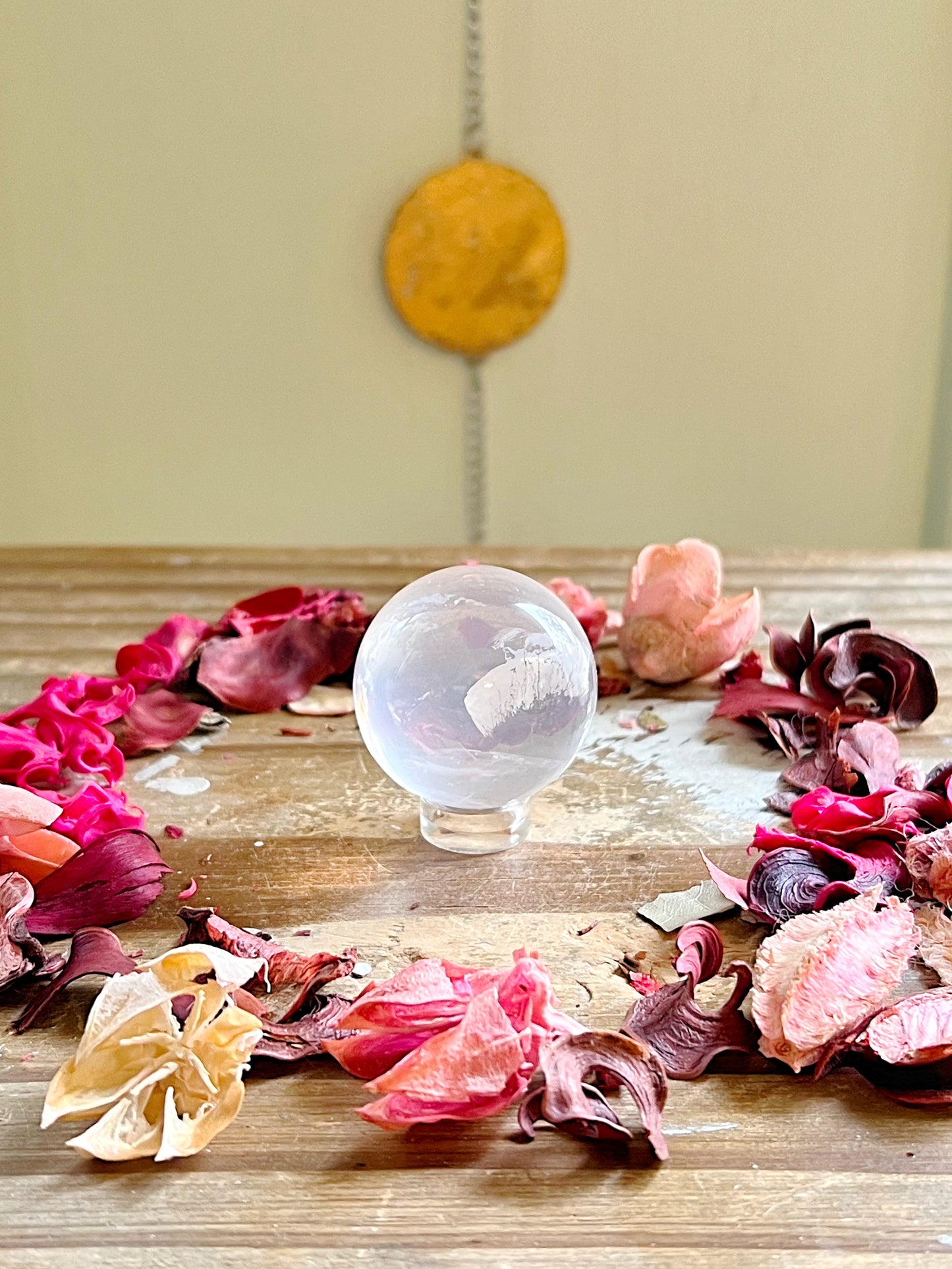 12 Ray Star Girasol Quartz Spheres