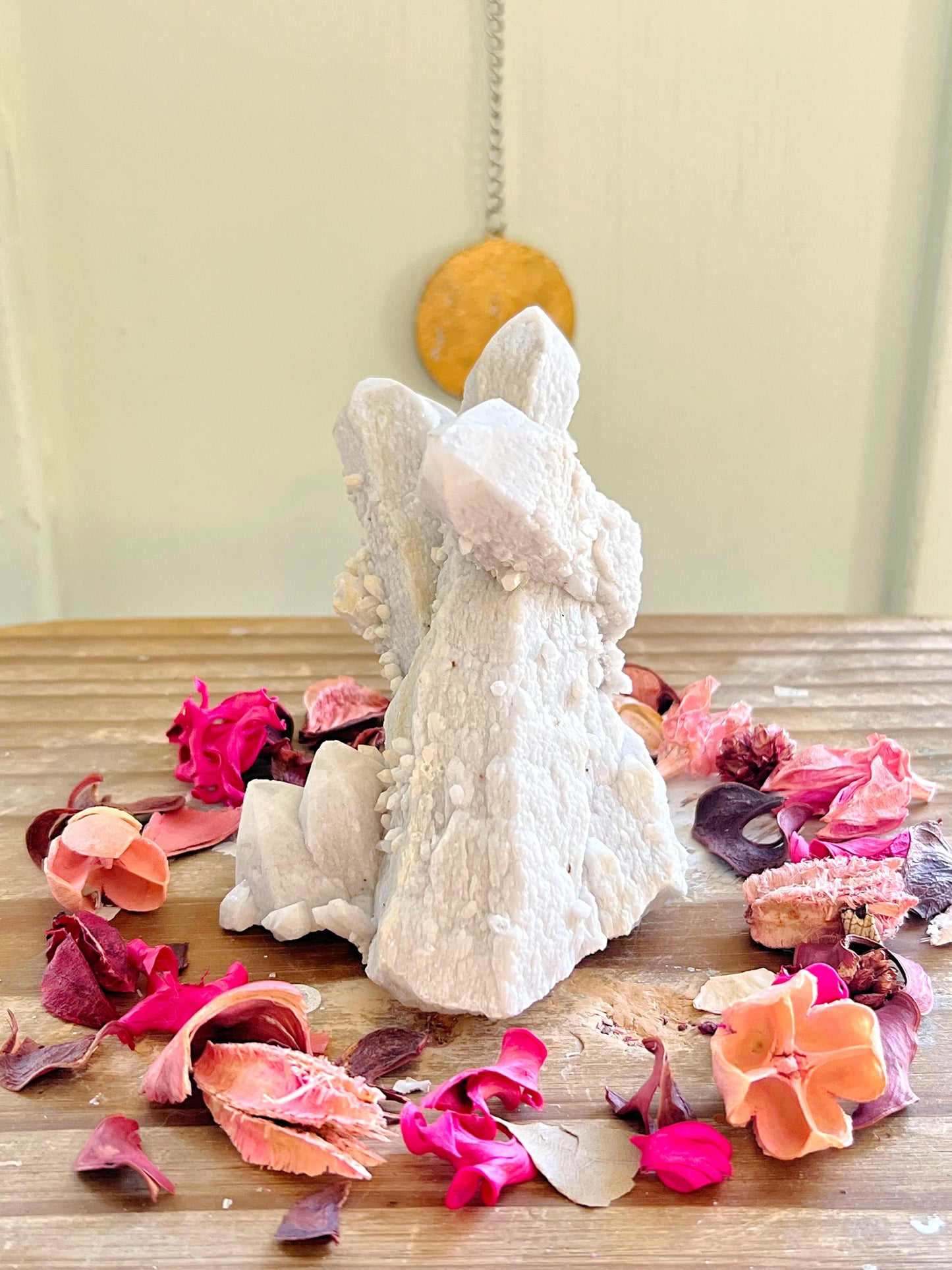 Candlestick Quartz Cluster
