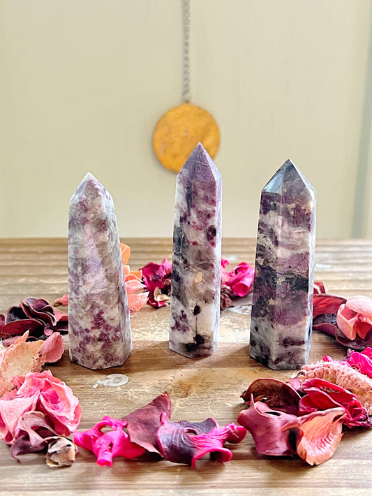 Plum Tourmaline Towers