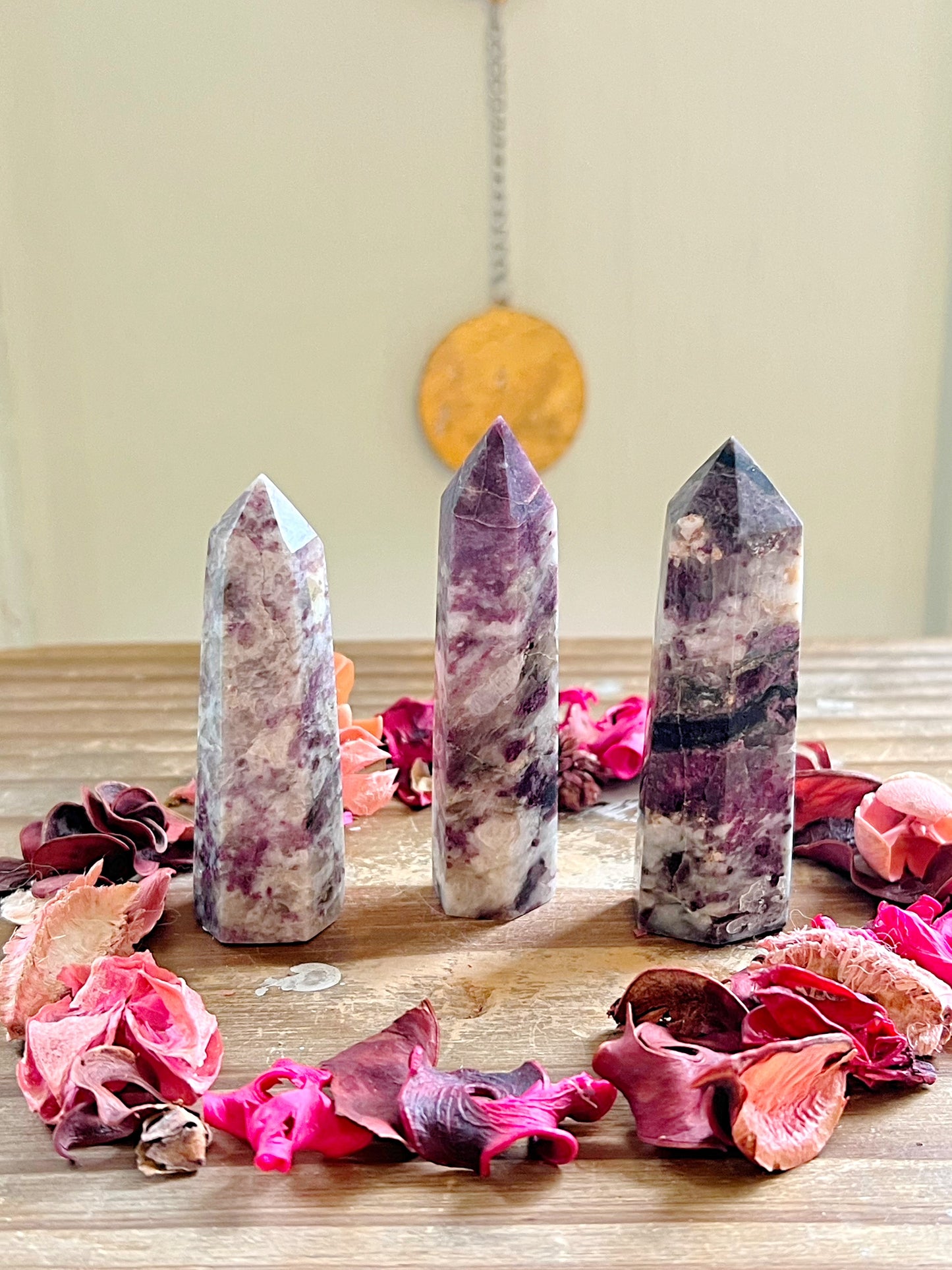 Plum Tourmaline Towers