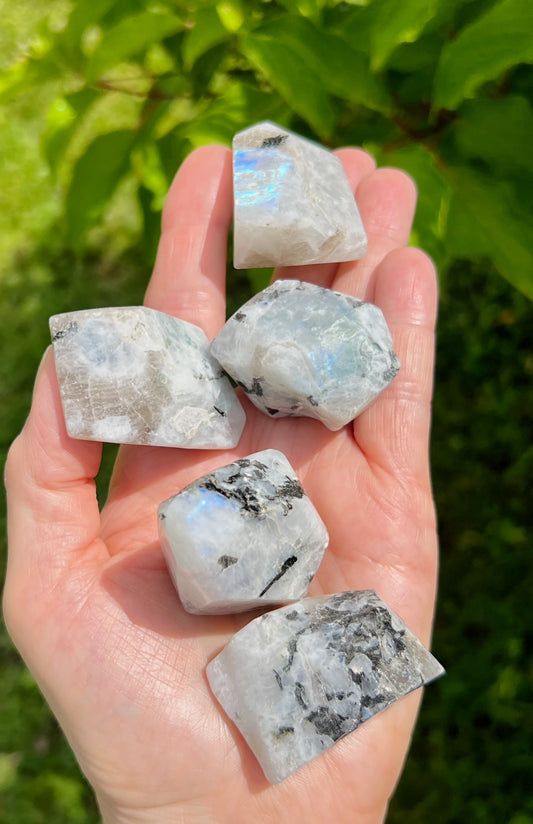 Rainbow Moonstone Freeforms