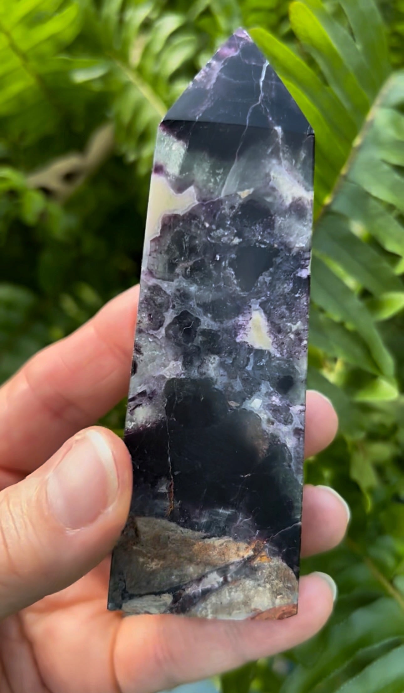 Fluorite X Agate Towers UV REACTIVE