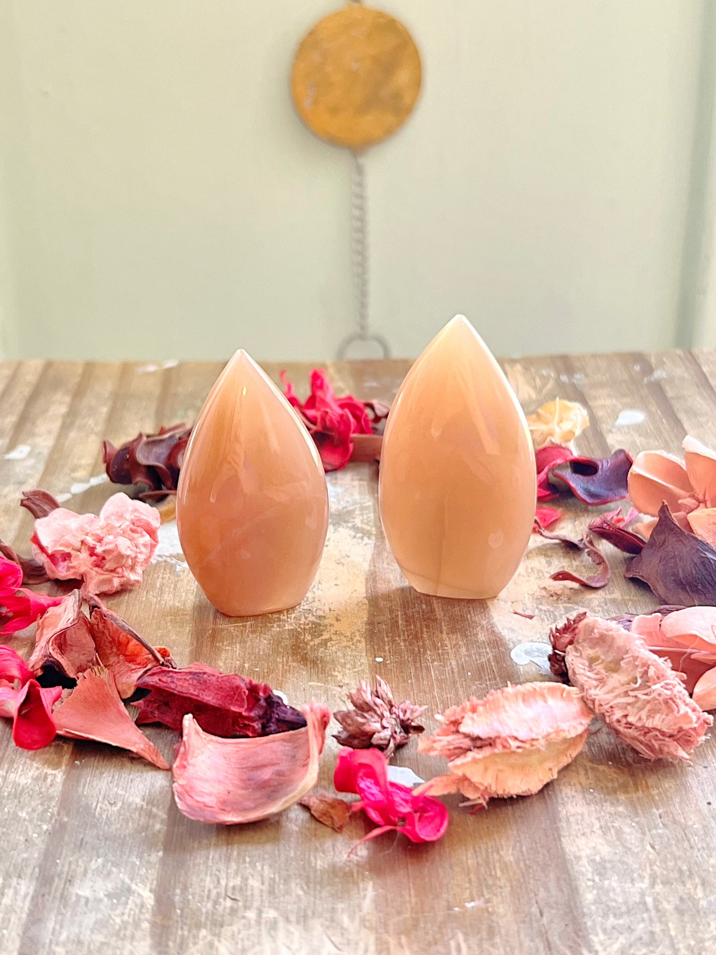 Sunstone x Peach Moonstone Freeforms