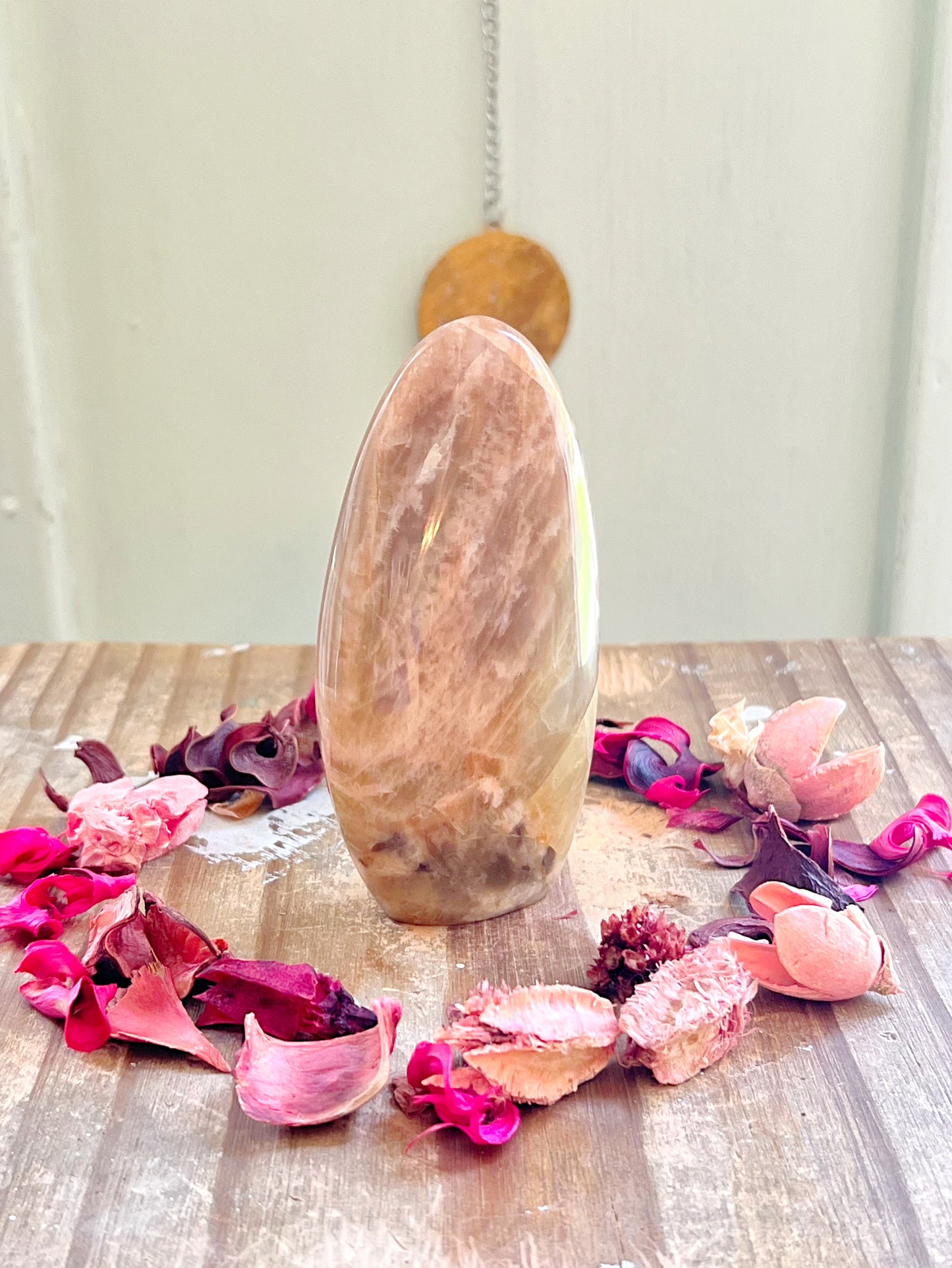 Peach Moonstone Freeform