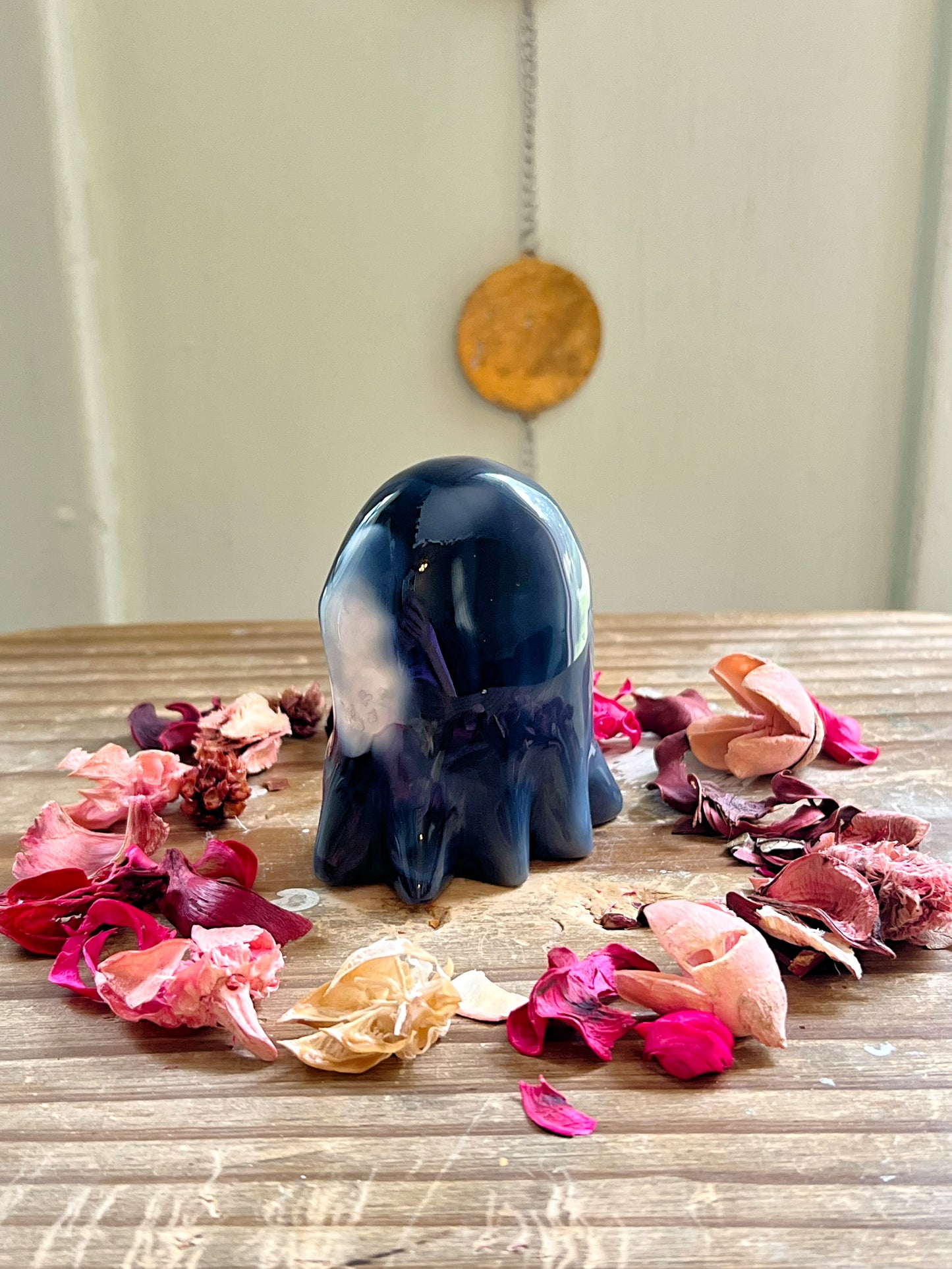 Orca Agate Ghost Carvings