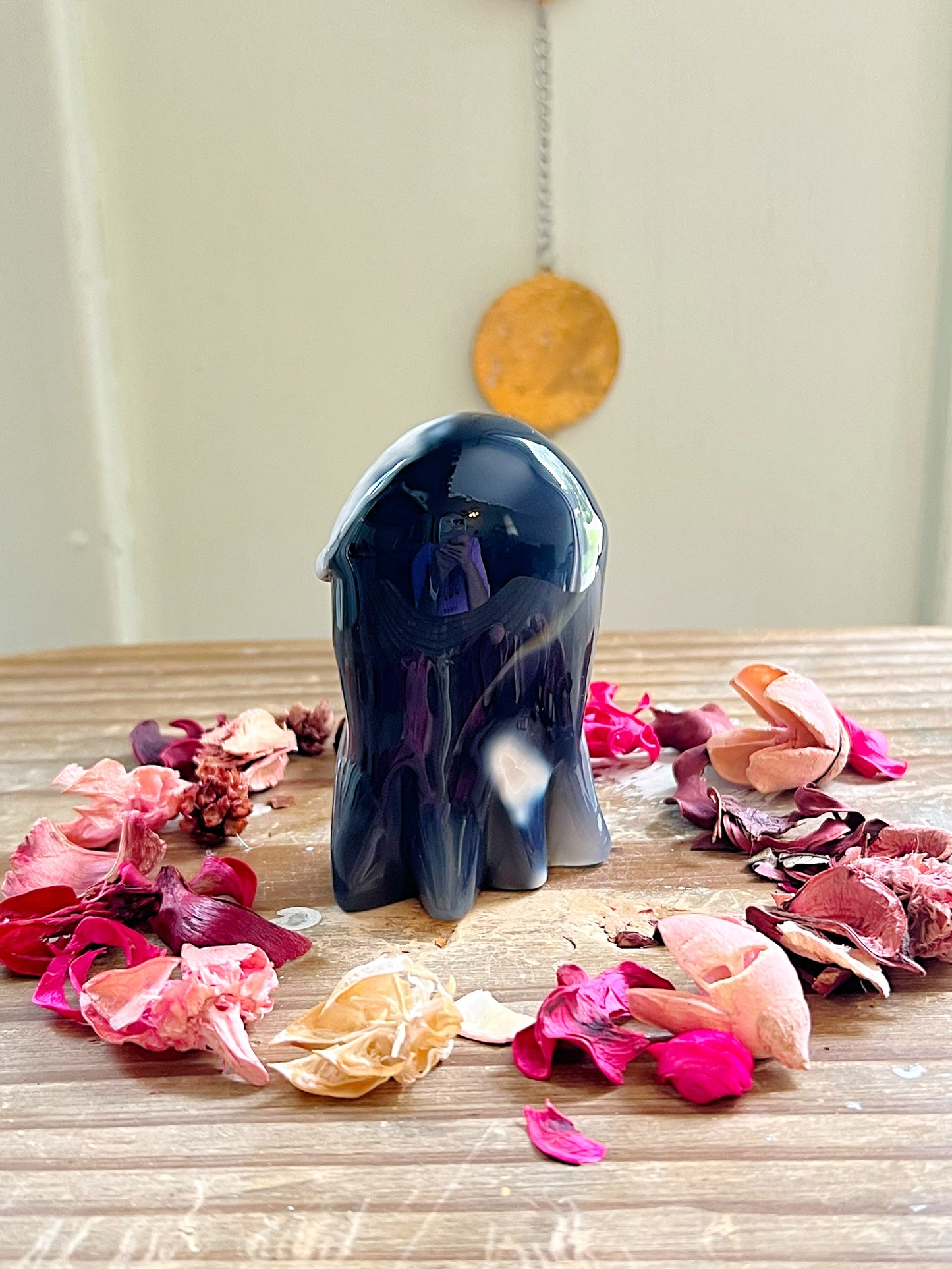 Orca Agate Ghost Carvings