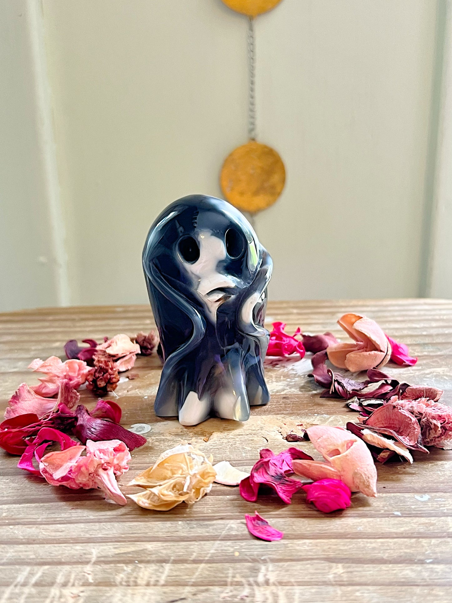 Orca Agate Ghost Carvings
