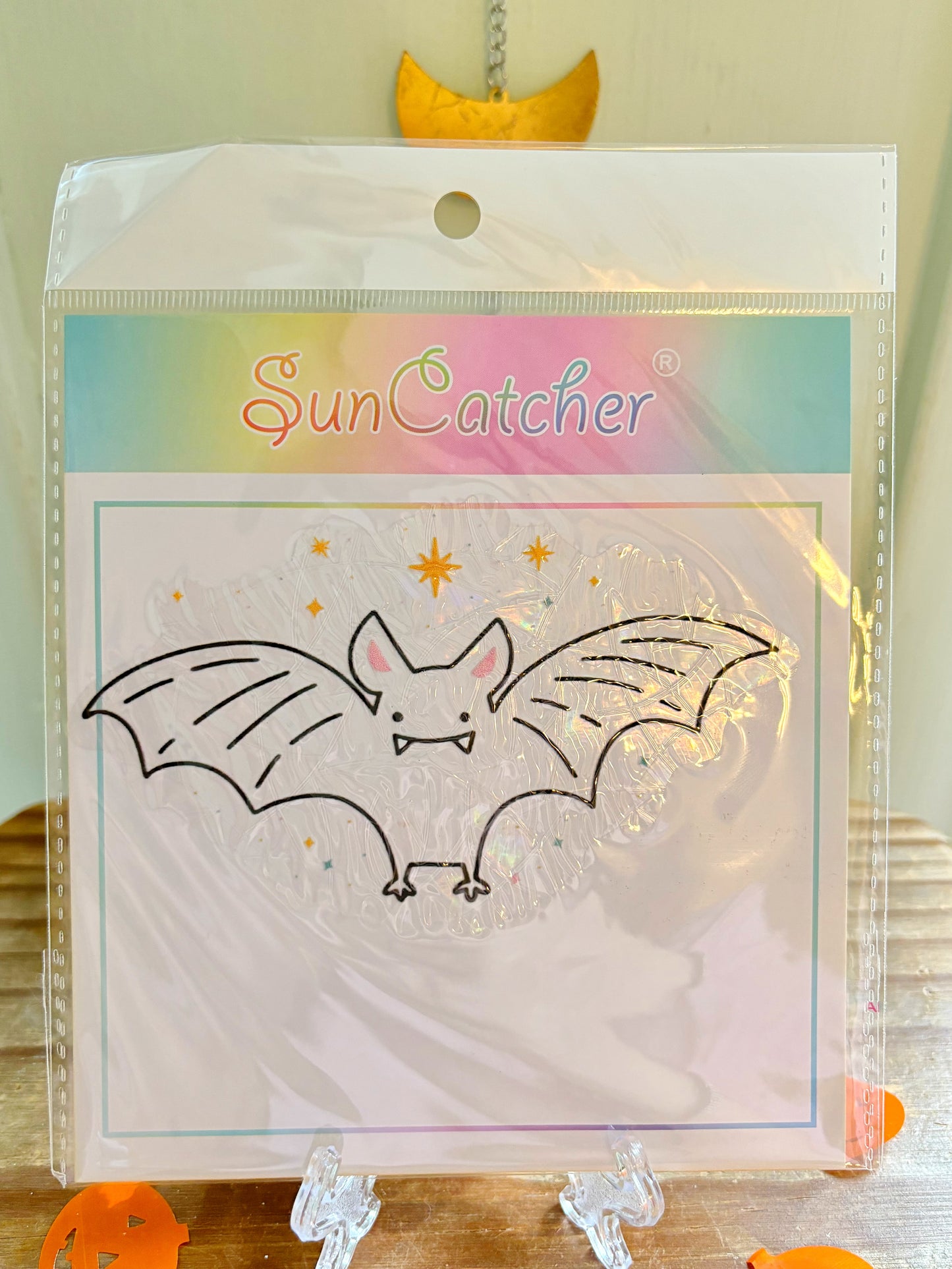 Happy Bat Suncatchers