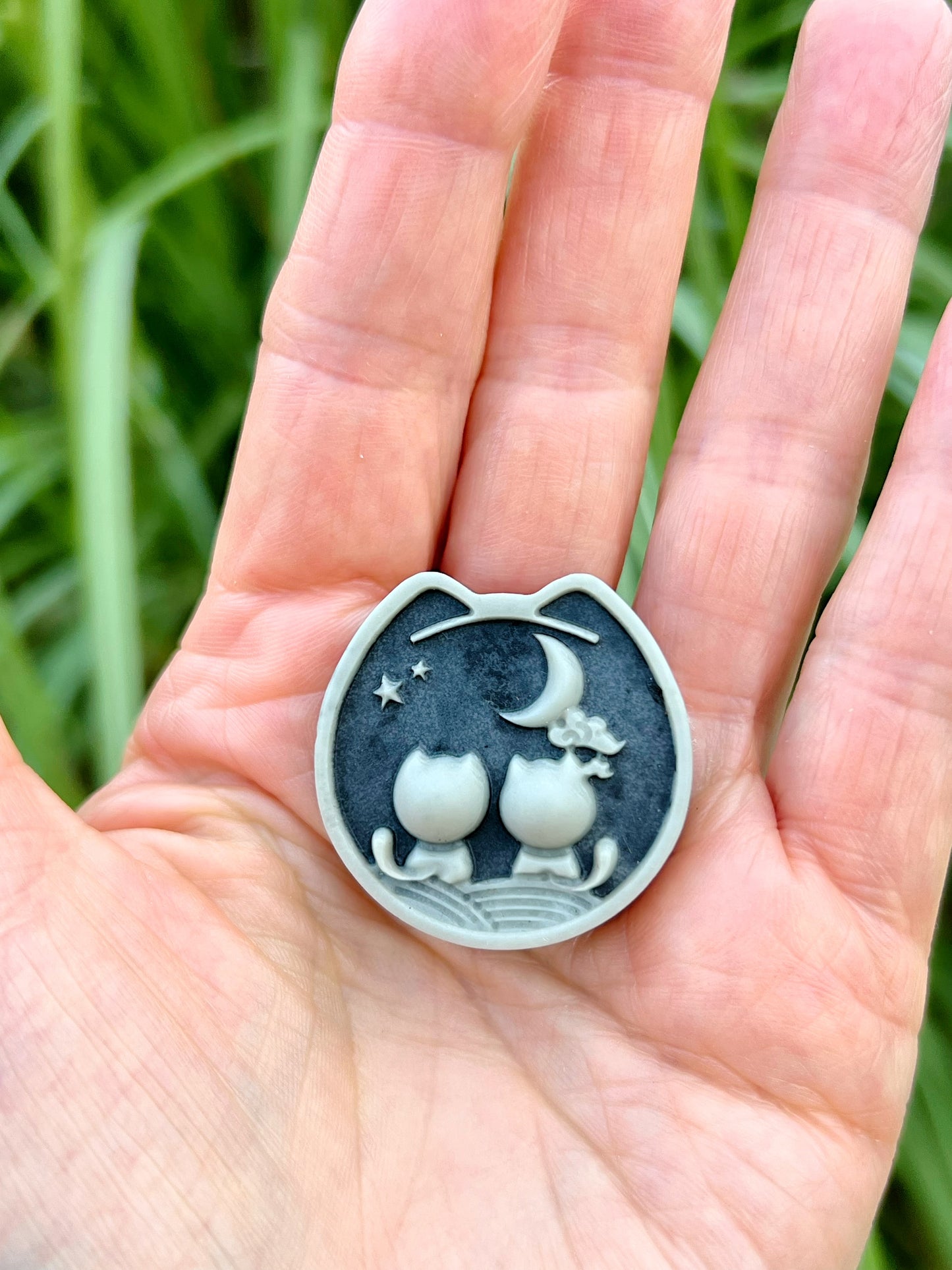 Taiji Stone Cats and Moon Carving