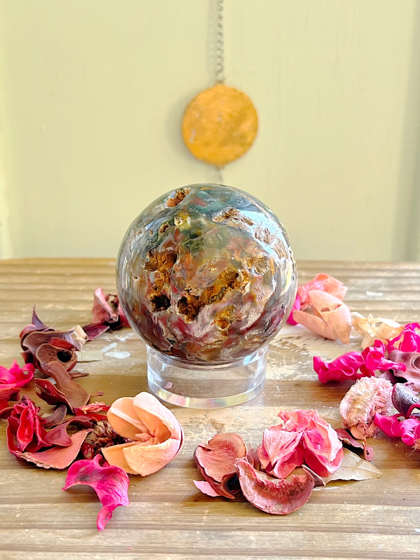 Ocean Jasper spheres