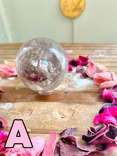 Rose and Quartz - Spheres - Smoky Quartz Sphere A1