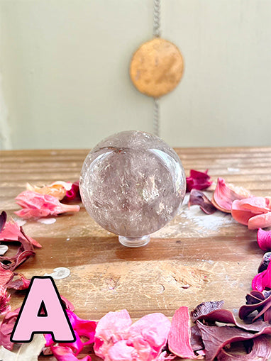 Rose and Quartz - Spheres - Smoky Quartz Sphere A2